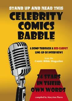 Celebrity Comics Babble (book) by MaryAnn Pierro