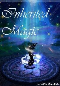 Inherited Magic by Jennifer Mccullah - Book cover.