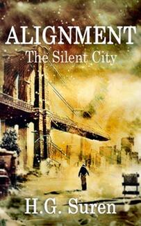 Alignment: The Silent City by H.G. Suren - Book cover.