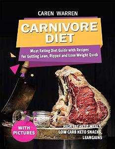 Carnivore Diet by Caren Warren - Book cover.