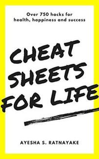 Cheat Sheets for Life by Ayesha Ratnayake - Book cover.