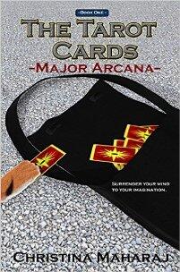 The Tarot Cards: Major Arcana by Christina Maharaj - Book cover.