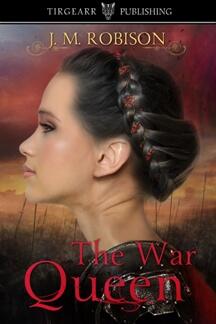 The War Queen by JM Robison - Book cover.