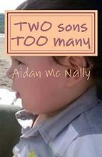 TWO sons TOO many - Book cover.