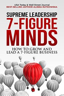 7-Figure Minds by Alinka Rutkowska. How to Grow and Lead a 7-Figure Business. Book cover