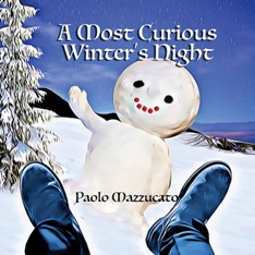 A Most Curious Winter's Night by Paolo Mazzucato. Book cover