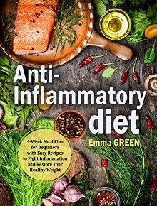 Anti-Inflammatory Diet by Emma Green. Book cover