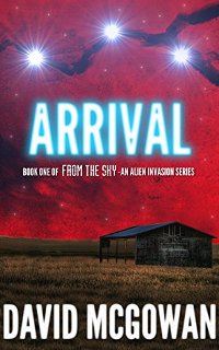 Arrival: Book One of From The Sky - Book Cover