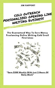 Cold Outreach Personalized Opening Line Writing Business - Book cover