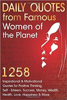 Daily Quotes from Famous Women of The Planet - Book cover