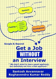 Get a Job WITHOUT an Interview by Santosh Avvannavar. Book cover