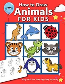 How to Draw Animals for Kids - Book cover