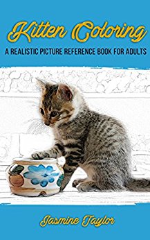Kitten Coloring - Book cover