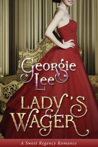 Lady's Wager by Georgie Lee. Book cover