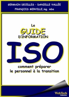 Le Manuel d'information ISO de Germain Decelles. Couverture de livre