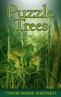 Puzzle Trees (book) by Thom Mark Shepard. Book cover