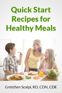 Quick Start Recipes For Healthy Meals - Book cover