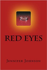 Red Eyes (poetry book) by Jennifer Johnson. Book cover