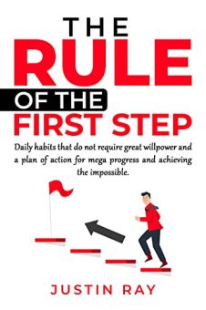 The Rule of the First Step by Justin Ray. Book cover