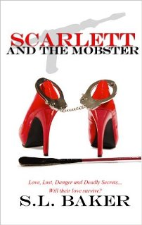 Scarlett and The Mobster (book) by S.L. Baker. Book cover