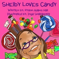 Shelby Loves Candy by RyAnn Adams Hal. Book cover