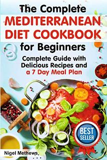 The Complete Mediterranean Diet Cookbook for Beginners - Book cover