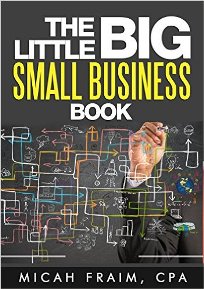 The Little Big Small Business Book by Micah Fraim. Book cover