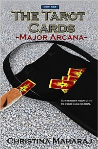 The Tarot Cards: Major Arcana (book) by Christina Maharaj. Book cover