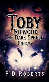 Toby Ripwood in The Dark Sphere Enigma by Paul Roberts. Book cover