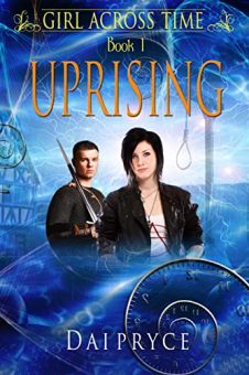 Uprising by Dai Pryce. Time Travel Adventure in Medieval Wales. Book cover