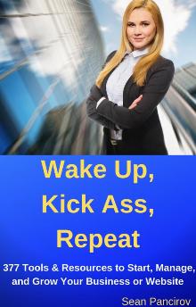 Wake Up. Kick Ass. Repeat! - Book cover
