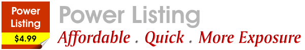 Power Listing - Book Promotion Service. Affordable, Quick, More Exposure. $4.99 Only!