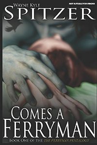 Comes a Ferryman. Book cover.