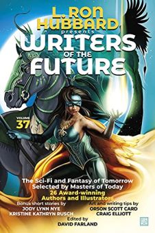 L. Ron Hubbard Presents Writers of the Future Volume 37. Book cover.