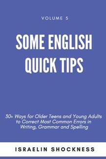 Some English Quick Tips by Israelin Shockness. Book cover.