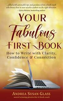 Your Fabulous First Book by Andrea Susan Glass. Book cover.