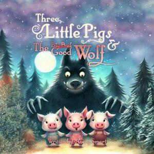 Three Little Pigs and The Good Wolf by Avery Smart - book cover.