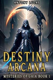 DESTINY ARCANA - Mysteries of gaia by Antony Lucas - book cover.