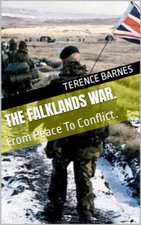 The Falklands War. by Terence Victor Barnes - book cover.