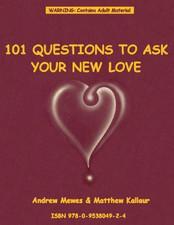 101 Questions to Ask Your New Love by Andrew Mewes. Book cover.