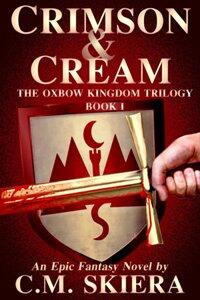 Crimson & Cream by C.M. Skiera - Book cover.