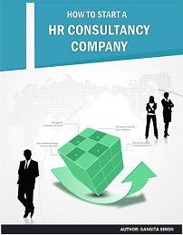 How To Start a HR Consultancy Company? by Sangita Singh, Book cover.