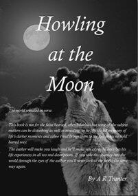 Howling At The Moon by A R Tranter - Book cover.