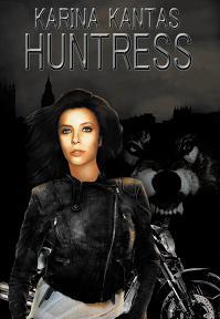 Huntress by Karina Kantas - Book cover.