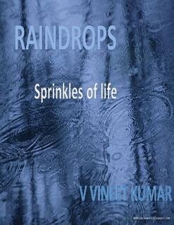 Raindrops - Sprinkles of Life (book) by V Vineet Kumar