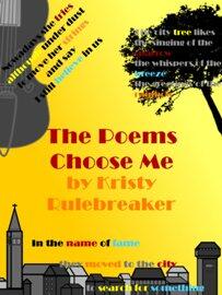 The Poems Choose Me by Kristy Rulebreaker - Book cover.