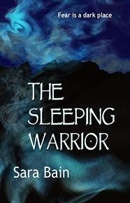 The Sleeping Warrior by Sara Bain, Book cover.