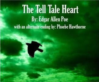 The Tell Tale Heart with an Alternate Ending by Phoebe Hawthorne. Book cover