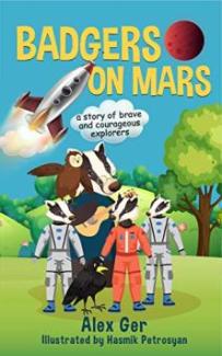 Badgers on Mars by Alex Ger - Book cover.