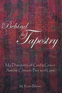 Behind the Tapestry by M. Rose Peluso - Book cover.